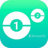 Dual Poke GO-Two Accounts icon