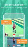 Dual Poke GO-Two Accounts captura de pantalla 2