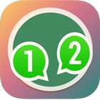 2 whatsapp account guide أيقونة