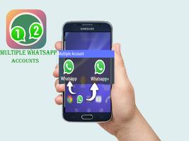 2 whatsapp account guide الملصق