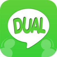 Dual account for line step ポスター