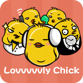 Lovely Chick:DU Launcher theme icon