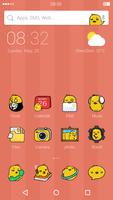 Lovely Chick:DU Launcher theme-poster