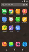 Handpainting:DU Launcher Theme captura de pantalla 1