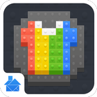 Lego Style: DU Launcher Theme أيقونة