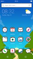 Simeji Style:DU Launcher theme постер