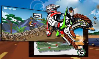 Crazy Racing Moto 3D syot layar 1