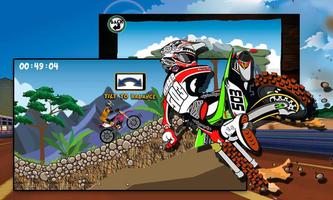 برنامه‌نما Crazy Racing Moto 3D عکس از صفحه