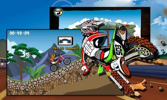 Crazy Racing Moto 3D capture d'écran 2