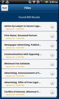 NYSBA Mobile Ethics App imagem de tela 1
