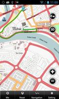 Dubai Map পোস্টার