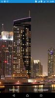 Dubai Night Live Wallpaper capture d'écran 1