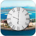 Analog Dubai Clock Wallpaper 2018 आइकन