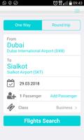 Dubai Flights Affiche