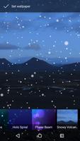 1 Schermata Snow Volcano Live Wallpaper