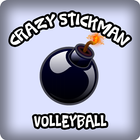 Crazy Stickman Volleyball icône