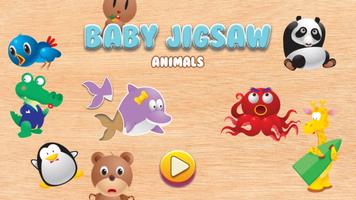 Baby Animal Jigsaw Puzzles - Educational Game Cartaz