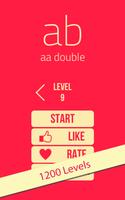 ab - aa double : 1200 Levels poster