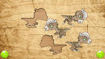 Dinosaur Park: Kids Puzzle Affiche