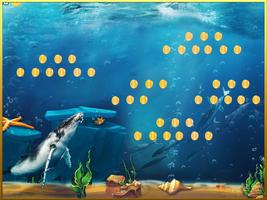 Blauwalspiel: Rette Fische vor dem wütenden Hai Screenshot 2