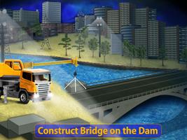 Dammbauersimulator - Stadtaufbau 3D Plakat
