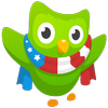 Learn English with Duolingo icône