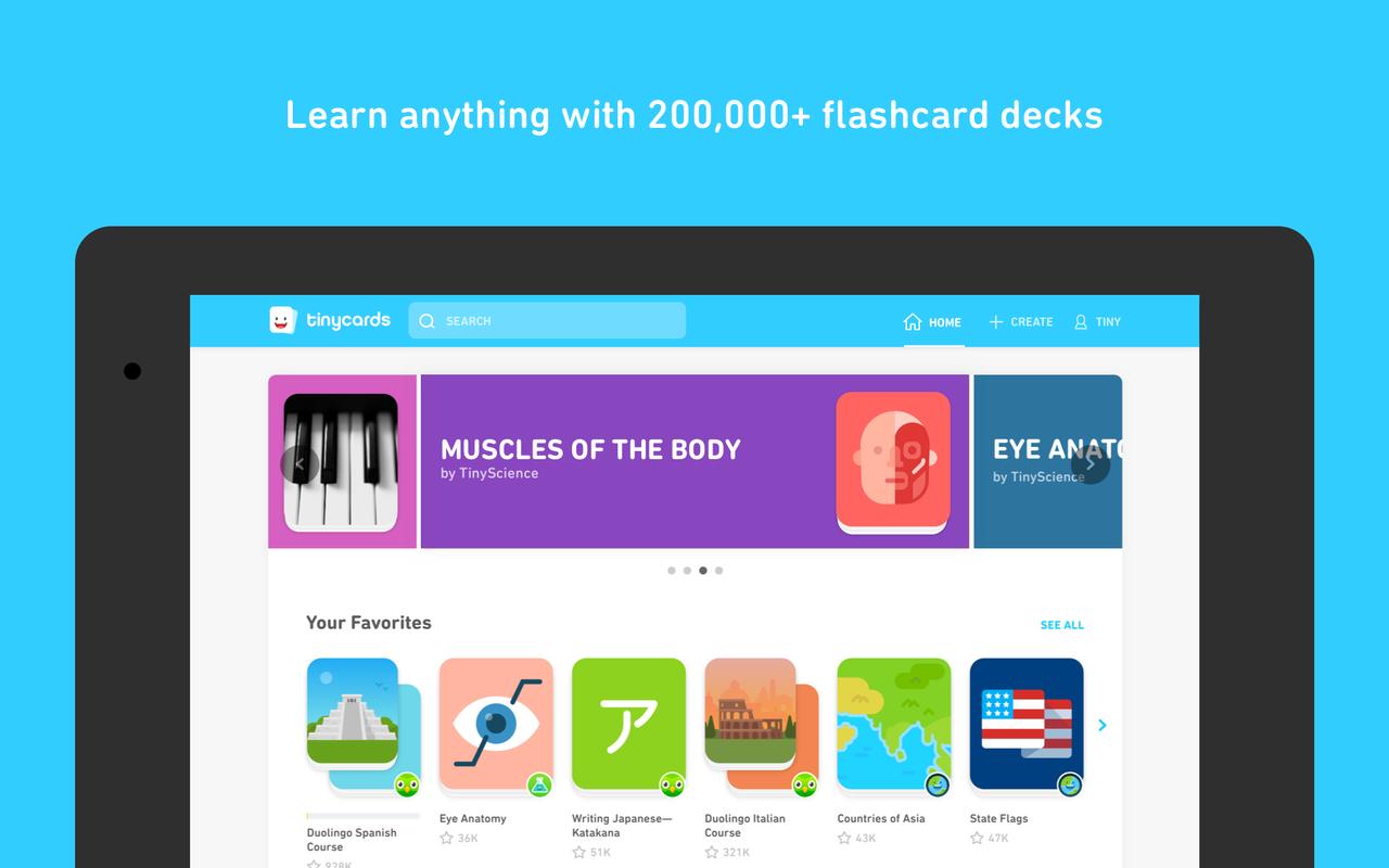 Tinycards by Duolingo: Fun Free Flashcards APK Download ...
