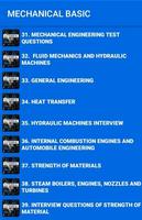 Mechanical Engineering Basic capture d'écran 3