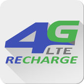 4G Recharge ícone