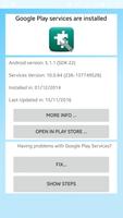 Play Services Information 海报