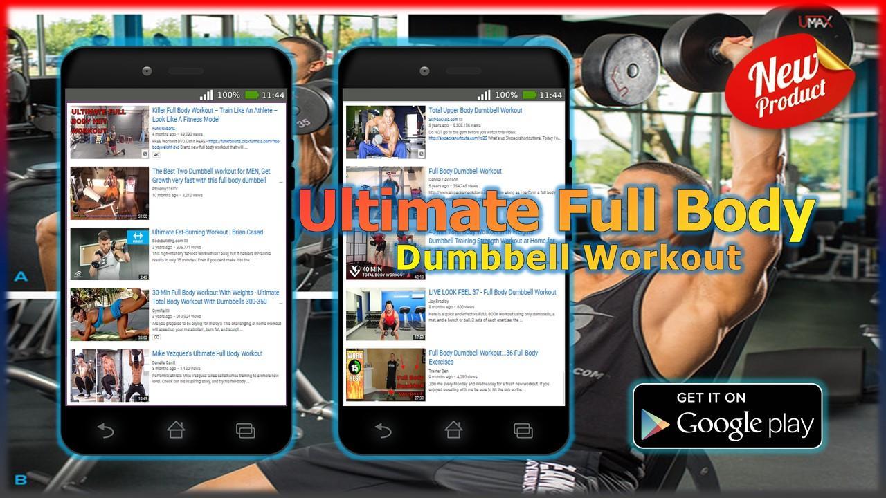 Ultimate Full Body Dumbbell Workout For Android Apk Download