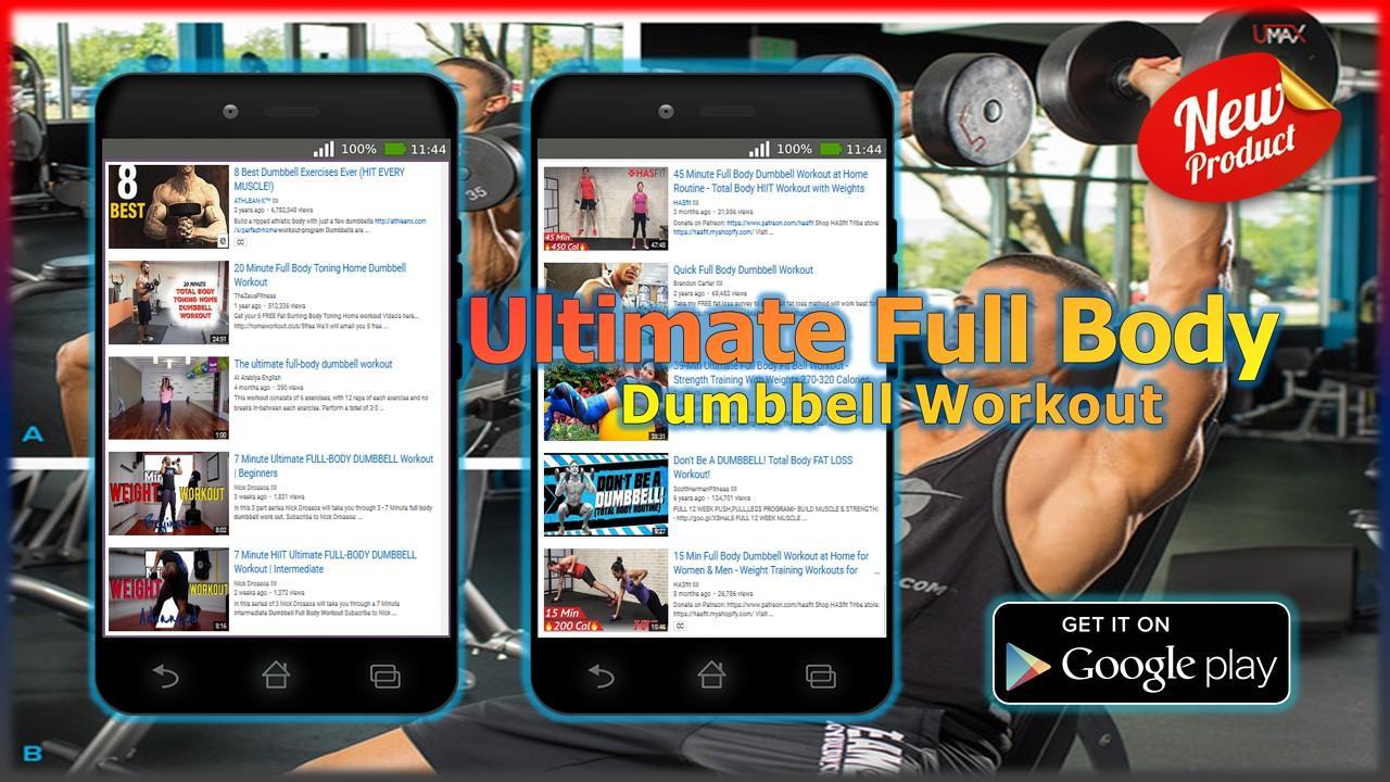 Ultimate Full Body Dumbbell Workout For Android Apk Download