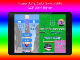 Trump Dump Color Switch Balls Screenshot 3