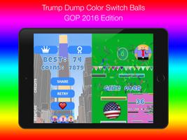 Trump Dump Color Switch Balls স্ক্রিনশট 2