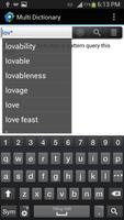 Multi Language Dictionary screenshot 2