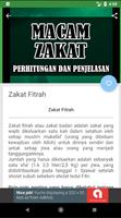 برنامه‌نما Macam Zakat عکس از صفحه