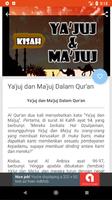 Kisah Yajuj dan Majuj screenshot 1