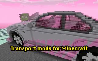 Transport mods for Minecraft poster