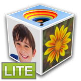 Photo Cube Lite Live Wallpaper icône