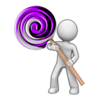 Purple Cobalt Lollipop - CM12 icon
