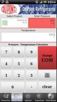 DuPont P/T Calc capture d'écran 1