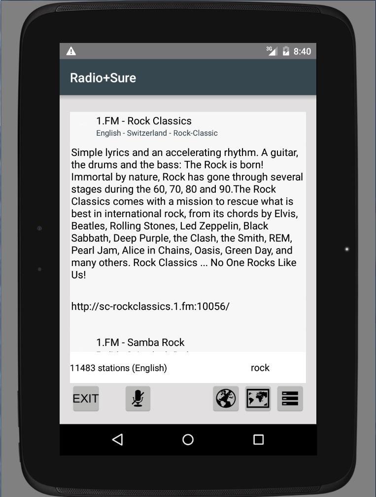 Radio+Sure für Android - APK herunterladen