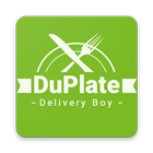 DuPlate Delivery Boy - Restaurant Management App أيقونة