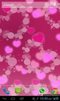 Hearts Live Wallpaper اسکرین شاٹ 2