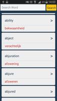 Dutch Dictionary - Offline الملصق