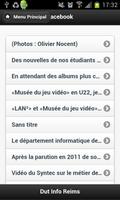 Dut Info Reims pour Mobile captura de pantalla 1