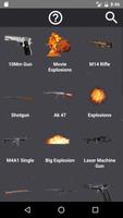 Explosions & Guns Ringtones Affiche