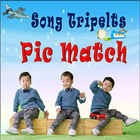 Song Triplets Pict Match आइकन