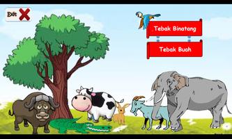 Tebak Gambar Binatang Dan Buah โปสเตอร์