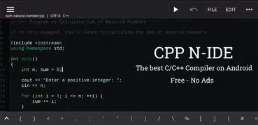 CPP N-IDE - C/C++ Compiler & Programming - Offline